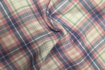 Lady McElroy - Timaru - Cotton Brushed Check - 'Jubilee Collection'
