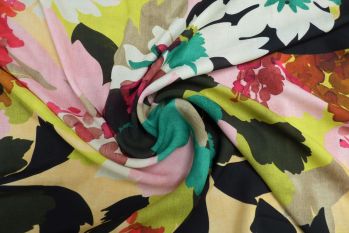 Lady McElroy Lulu Missona - Viscose Challis Lawn - Remnant - 3m