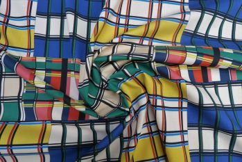 Lady McElroy Madeira Cube - Cotton Marlie-Care Lawn - Remnant - 3m