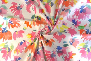 Lady McElroy Market Flowers - Marlie-Care Lawn - Remnant - 3m