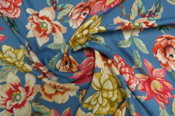 Lady McElroy Marlene - Smoke Blue - Remnant - 3m