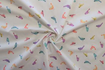 Lady McElroy Meersburg - Vanilla - Marlie-Care Lawn - Remnant - 3m