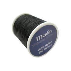 Merlin Invisible Nylon Filament Thread - Black