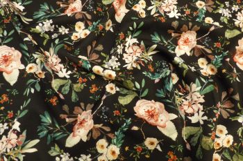 Lady McElroy Midsummer Night - Florenza Crepe - Remnant - 2m