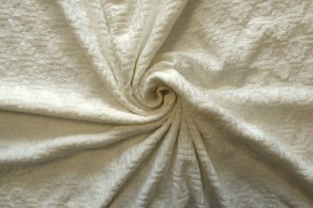 Ex Issey Miyake Textured Jacquard Style Jersey - Ivory