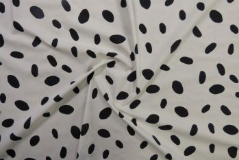 Lady McElroy Monochrome Pebbles Marlie-Care Lawn - Remnant - 1.5m