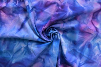 100% Cotton Luxury TyeDye Batik Printed Fabric - OTL6026