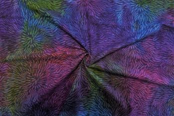 Deadstock Ex Designer 100% Cotton - Luxury Tie-Dye Batik 43