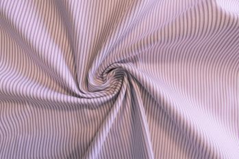 Ex Designer Cotton Textured Pinstripe Mauve Shirting