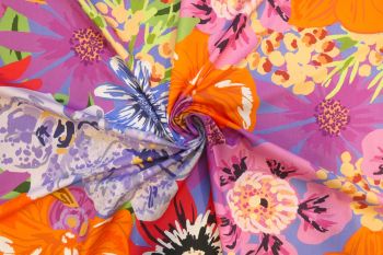 Lady McElroy Flower Mural - Sky - Marlie-Care Lawn