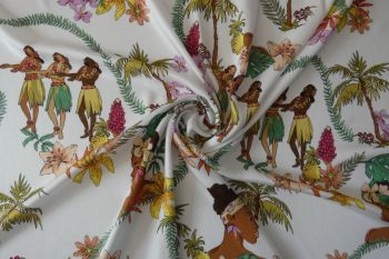 Lady McElroy Aloha Dance - Daybreak - Storrie Sateen