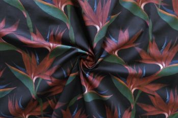 Lady McElroy Paradise Botanics Viscose Challis Lawn Faulty Remnant 3.7M