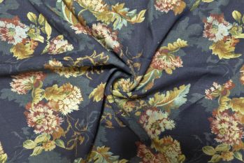 Lady McElroy Petal Eclipse - Linen Chambray - Remnant - 2.8m