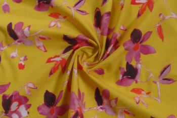 Lady McElroy - The Painter's Palette Collection - Petal - Old Gold - Cotton Pure Lawn