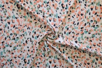 Lady McElroy Polished Pebbles - Natural - Morracain Crepe - Remnant - 2m