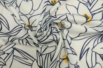 Lady McElroy Pollen Pose - Marlie-Care Lawn - Remnant - 3m