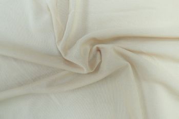 Knitted Jersey Lining - Powermesh - Ivory Faulty Remnant - 2.7M