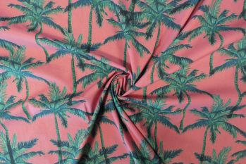 Exclusive Lady McElroy Precious Palms - Cotton Marlie-Care Lawn - Remnant - 2m