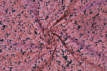 Lady McElroy Pretty In Pink - Cotton Poplin Remnant 4M