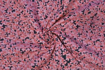 Lady McElroy Pretty In Pink - Cotton Poplin - Remnant - 2.4m