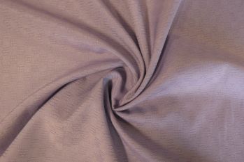 Ex Paul Smith Deadstock Designer Poly/Cotton Jacquard Motiv Shirting - Lilac/Violet