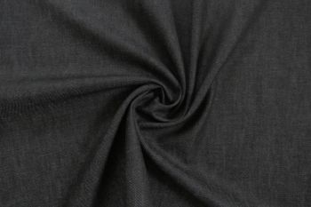 Deadstock Paul Smith Cotton Rigid Soft-Finish Denim - Black