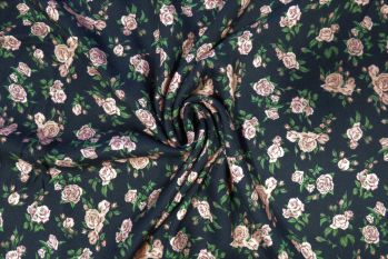 Lady McElroy Refined Roses - Viscose Textured Lawn