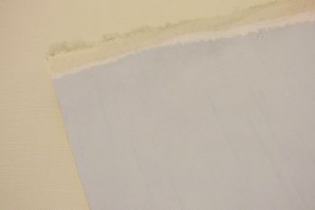 SA1571 - Ex-Designer 'Romo' Furnishing Black-Out Curtain Lining In Plain Chalk Cream