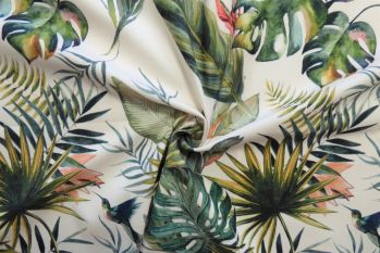 Lady McElroy Savannah - Stretch Cotton Candess Drill - Remnant - 2m