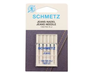 Schmetz Sewing Machine Needles - Jeans - Size 80