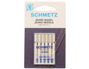 Schmetz Sewing Machine Needles - Jeans - Size 90-110
