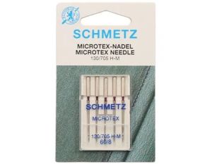 Schmetz Sewing Machine Needles - Microtex - Size 60