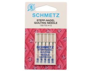 Schmetz Sewing Machine Needles - Quilting - Size 75-90