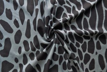 Lady McElroy Slate Pebbles - Ella Chambray - Remnant - 2m