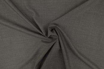 Ex Paul Smith Designer Dark Grey 100% Wool Suiting Remnant - 0.8m