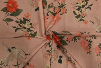 Lady McElroy Storking Beauty - Dusky Rose - Cerutti Lawn - Remnant - 2m