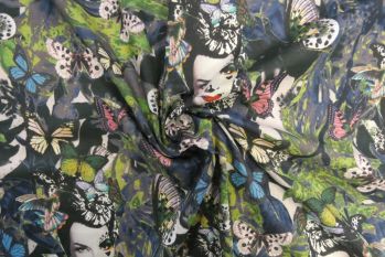 Lady McElroy Street Art - Green - Remnant - 3m