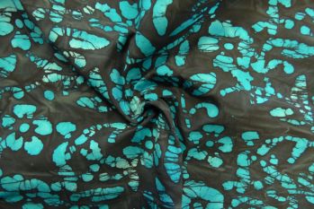 Deadstock Ex Designer 100% Cotton - Luxury Tie-Dye Batik 21