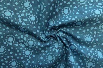 Deadstock Ex Designer 100% Cotton - Luxury Tie-Dye Batik 14