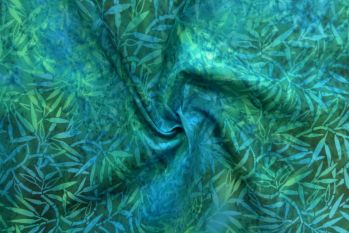 Deadstock Ex Designer 100% Cotton - Luxury Tie-Dye Batik 10