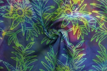 Deadstock Ex Designer 100% Cotton - Luxury Tie-Dye Batik 7