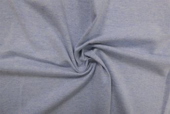 SW526 - Marl Stretch Jersey - Light Denim Marl - Remnant - 3m