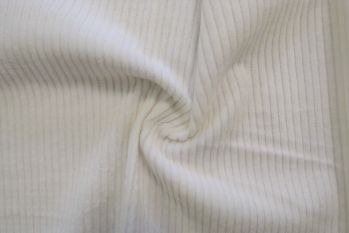 Lady McElroy Dakota - 4.5 Wale Non-Stretch Jumbo Corduroy - Ivory Remnant - 1.2M