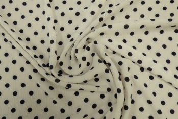 Lady McElroy Tea Party Polka - Chantilly - Remnant - 1.5m