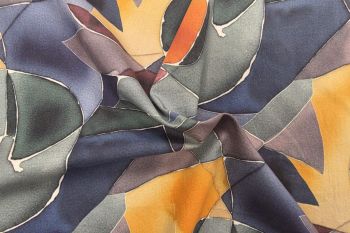 Lady McElroy - Tectonic Plates - Pewter - Cotton Pure Lawn