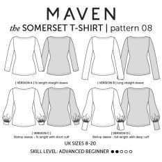 Maven The Somerset T-shirt Pattern