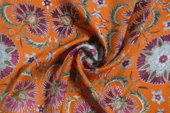 Lady McElroy The Wildwood Mosaic Coordinate Collection - Thistle Majesty - Saffron - Pure Cupro