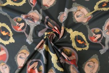 Lady McElroy Through The Looking Glass - Marlie-Care Lawn - Remnant - 2m