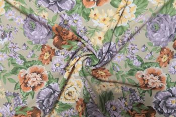 Lady McElroy Trentham Gardens - Tencel Challis Lawn - Remnant - 3m