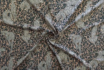 Lady McElroy Waiting Game - Desert Sand - Viscose Challis Lawn - Remnant - 2m